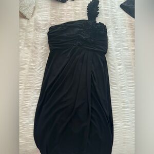 Joseph Ribkoff One Shoulder Floral Dress